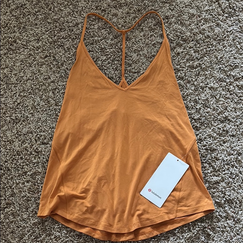 lululemon athletica Orange Women's Top
